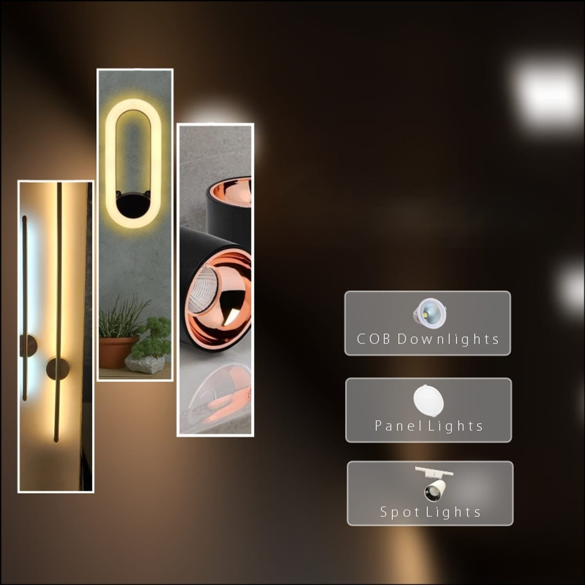 Indoor Wall Decorative Lights for Modern Home Lighting