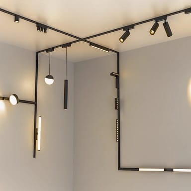 magnetic track lighting system modern LED modular ceiling lighting