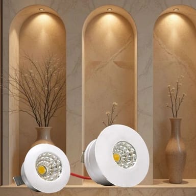 LED niche lights recessed wall accent lighting for modern interior décor
