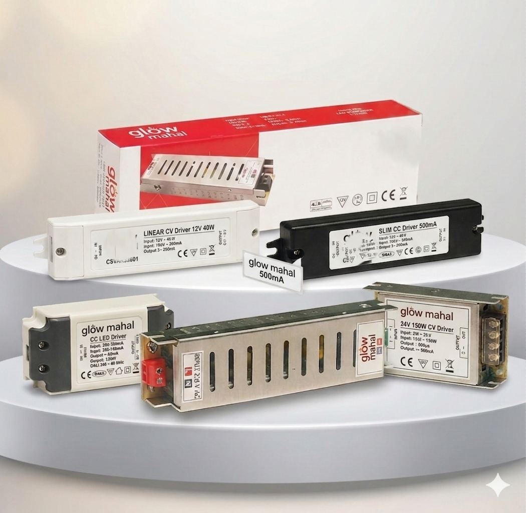 LED driver power supply for panel lights strip lights and LED lighting systems