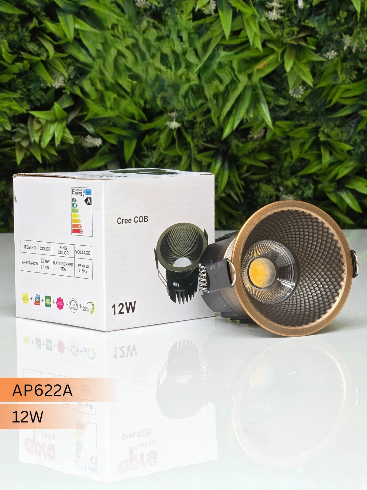 COB LED Downlight High Brightness Spot Light (AP622A) 7W & 12W