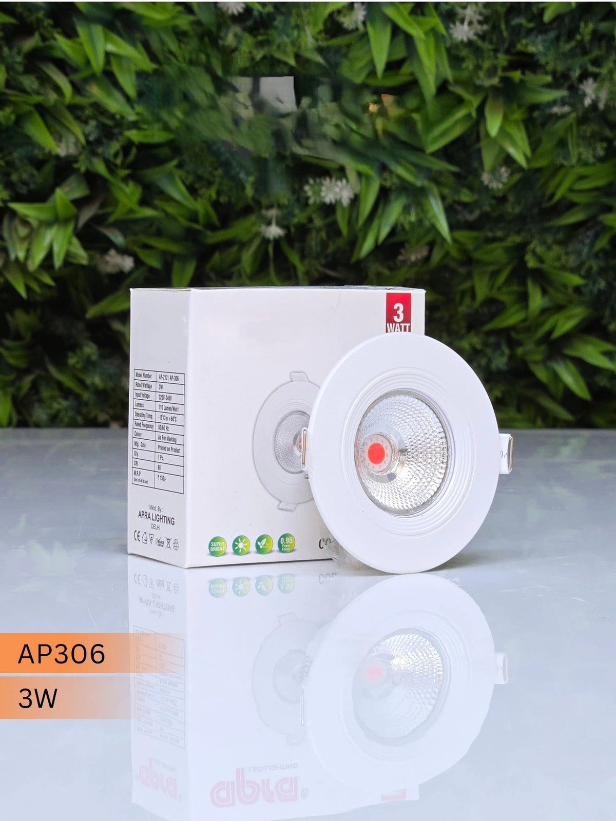 AP306 3W junction box LED light 3CCT switch color changing ceiling light for home and corridor lighting