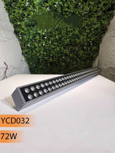 YCD 032 72W warm white outdoor LED wall washer light for facade and architectural lighting