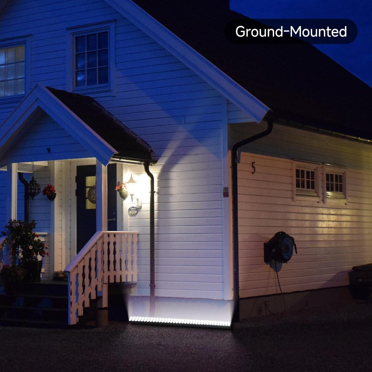 YCD 032 72W warm white outdoor LED wall washer light for facade and architectural lighting